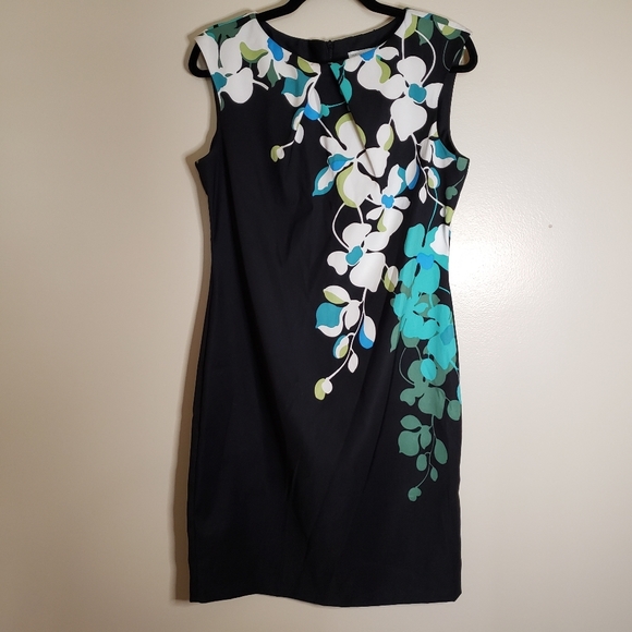 Lerner NY & Co Floral Dress Sz 10 - Picture 1 of 3